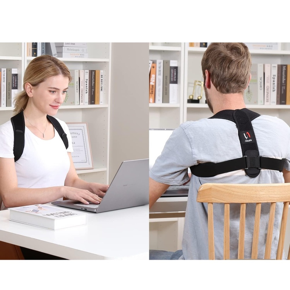 Black Posture Corrector Brace - Picture 7 of 11